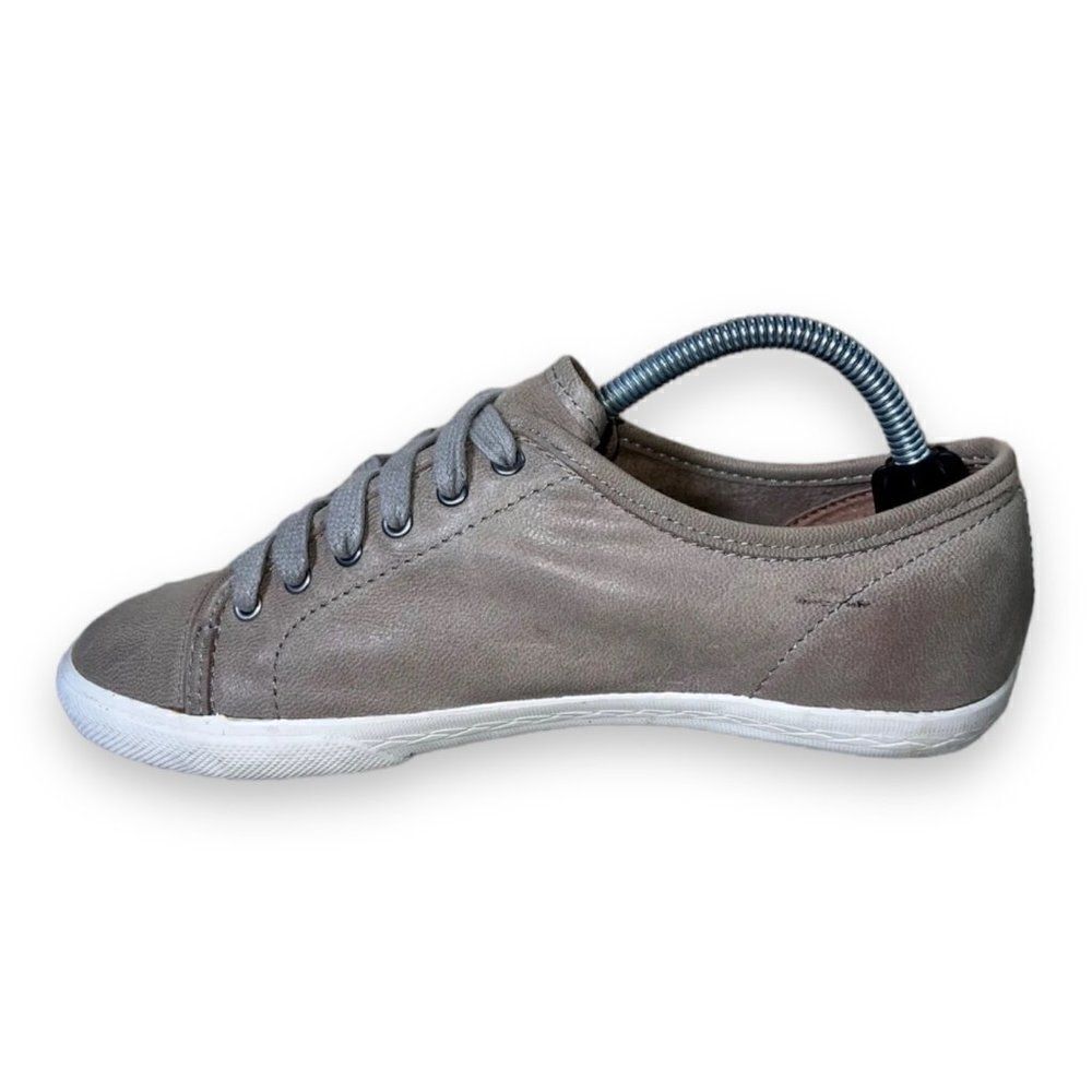 Frye Peggy Low Lace Up Casual Sneakers Taupe Women's 6.5 - Picture 6 of 11
